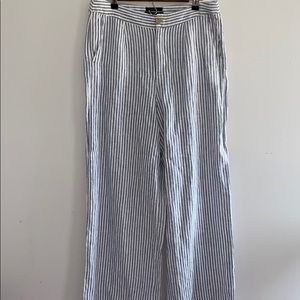 New Tahari Beach Linen Baggy Pants SZ 10